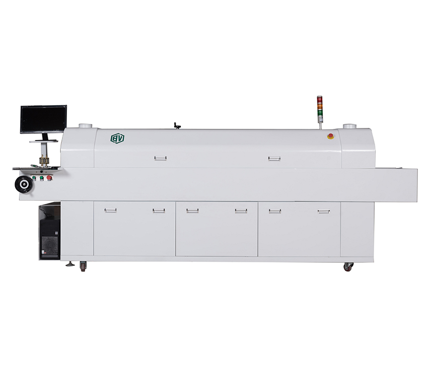 六溫區回流焊機(帶電腦導軌)